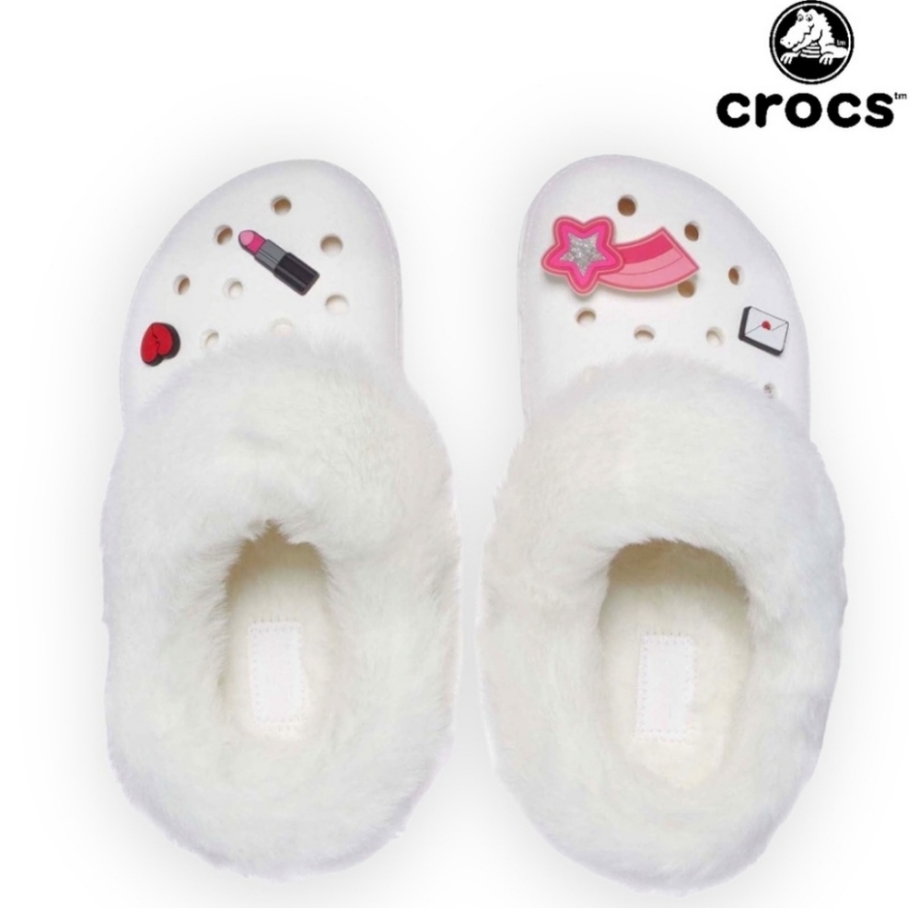 Crocs Classic Mammoth Clogs 💫 NWT | White. Sz Womens 6/Mens 4